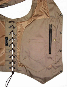 Chaleco de Cuero para Hombre, Invierno, Color/Logotipo/Talla Personalizables, 100% Poliéster, Anti-UV y Resistente al Viento, Servicio OEM, Chaleco de Cuero para Hombre 2026 - Product Image 6
