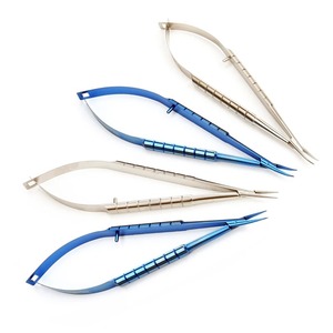 Portaagujas de Titanio BAFA BSI-ET-364 y Pinzas Oftálmicas/Dentales con Agarre Ergonómico y 13 Posiciones de Mandíbula - Product Image 2