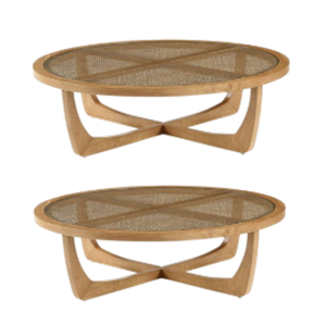 Living Room Coffee Table Round Shape Home Furniture Teak Wood Materials Manufacturing In Indonesia - Product Image 5