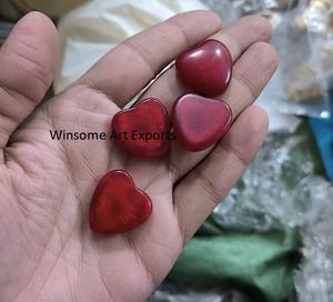 Valentine's Day Heart Resin <b>Beads</b> Bulk - Romantic Red Pink Loose <b>Beads</b> for Jewelry Making DIY Crafts Gift Supplies - Product Image 2