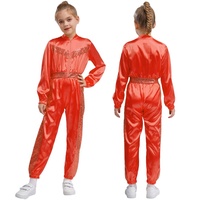 Costumes de danse personnalisés pour enfants de 6 à 16 ans Vêtements de fête pour filles Ensemble de vêtements de danse hip-hop Performance de danse sur scène