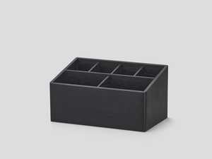Porte-outils d'écriture en bois contemporain pour l'organisation professionnelle du bureau - Product Image 1