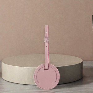Etiquetas de Equipaje Personalizadas de Cuero Sintético con Placa de Latón para Maletas y Mochilas de Viaje - Product Image 2
