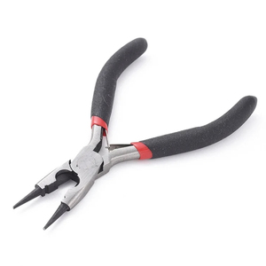 Factory <b>Direct</b> Multifunction Round Nose Jewelry Pliers Wire Bending Crimping Tool Ergonomic Grip Hand Tools for DIY <b>Beading</b> - Product Image 1