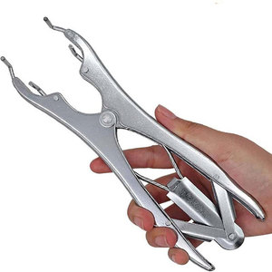 Élastiseur vétérinaire professionnel SIGAL en acier inoxydable pour chevaux et bétail, applicateur d'anneaux pour la castration et l'extension des pattes - Product Image 5