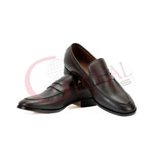 Zapatos mocasines de hombre con patrón sólido, de PU, sin cordones, hechos a mano, informales, para conducir, mocasines casuales de lujo. - Product Image 2