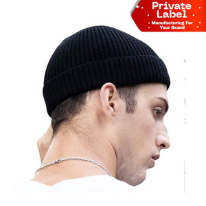 Custom Private Label <b>Wool</b> Blend Classic Cuffed <b>Beanie</b> Bulk Hot Selling Custom Logo Warm Common Street Style Unisex Adjustable - Product Image 1