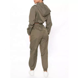 Conjunto de 2 Piezas para Hombre, Chaqueta con Capucha, Estilo Casual, de Alta Calidad, para Invierno, con Logotipo Personalizado y Colores en Contraste - Product Image 5