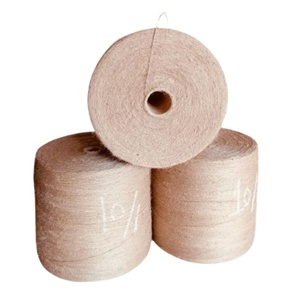 10 Libras de Hilo de Yute Bengalí de Primera Calidad, Sacos de Arpillera, Calidad CB, Ecológico, Reciclable, el Más Vendido, Natural, para Coser y Tejer - Product Image 1