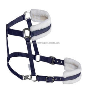 Produits de selle de course de chevaux équestres rembourrage confortable et coutures durables licou de cheval en nylon dans de nombreuses couleurs et tailles - Product Image 1