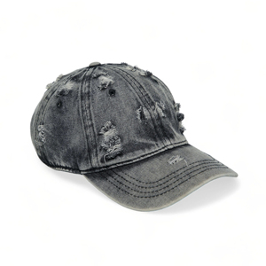 Casquettes personnalisées en gros OEM avec logo, 100% coton, effet vieilli, boucle métallique, unisexe, pour le sport - Product Image 3