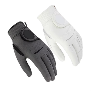 Gants de golf en cuir véritable GEO BROTHERS pour hommes, avec logo personnalisé, marqueur de balle amovible, ajustement durable et design respirant – Vente en gros - Product Image 5