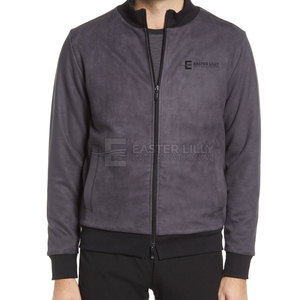Servicio OEM, Diseño con Logotipo Propio, Chaqueta Bomber para Hombre, Chaqueta Bomber de Alta Calidad y Moda para Hombre - Product Image 5