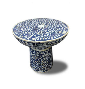 Soporte de Lujo para Tartas con Incrustaciones de Hueso, Hecho a Mano, Decoración para Exhibición de Postres para Bodas y Cenas en el Hogar por Tradebyd - Product Image 3