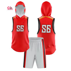 ชุดยูนิฟอร์มกีฬาแบบมีฮู้ดสำหรับทุกเพศ ออกแบบเองได้ พร้อมสกรีนลายแบบ Sublimation สำหรับทีม 7 คน 7 ต่อ 7  ชุดยูนิฟอร์มเด็กและเยาวชน 7V7 - Product Image 1