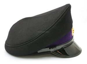 Casquette uniforme artisanale personnalisée, chapeau marine, broderie argentée, couvre-chef professionnel Pakistan - Product Image 2