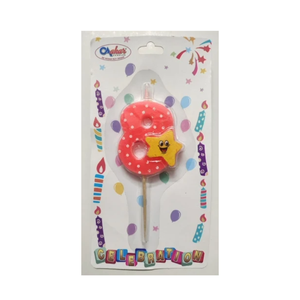 Vela de Cumpleaños con Diseño de Estrella para Suministros de Fiesta al Por Mayor al Mejor Precio - Product Image 5