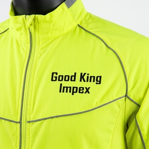 Chaqueta Deportiva de Invierno de Alta Calidad con Cierre Completo, Cuello Alto, Logotipo Frontal, Manga Larga, Ligera, para Entrenamiento y Actividades Deportivas - Product Image 2