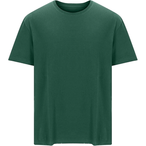 เสื้อยืดแขนสั้นคอกลมสีพื้นสำหรับผู้ชาย ดีไซน์เรียบง่าย สามารถเลือกสีและสไตล์ได้ - Product Image 4