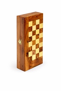ILAHI's Eco-Friendly Rustic Polished Rectangle <b>Chess</b> <b>Board</b> Game 100% Handmade Pure Wood Animal/Love Style Customized Size <b>Chess</b> - Product Image 4