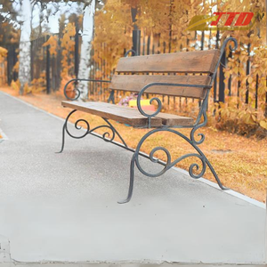 Custom Decorative Wrought Iron <b>Table</b> and Chairs Luxury Garden Furniture for Residential and Commercial Use - Product Image 5