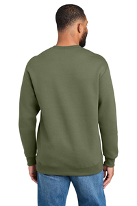 Sweat-shirt à col rond pour homme, 100% coton, couleur unie, coupe classique, pull sportif, tricoté pour l'automne, non doublé, anti-rétrécissement, séchage rapide, 240g - Product Image 5
