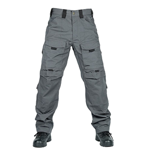 Pantalones Cargo Tácticos para Hombre con Logotipo Personalizado, Grises, Cintura Alta, Secado Rápido, Transpirables, Ligeros, de Lona, para Senderismo al Aire Libre - Product Image 2
