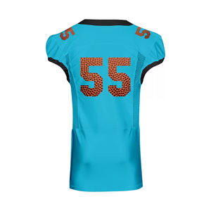 Camiseta de Fútbol de la Mejor Calidad, Manga Corta, Cuello en V, 100% Poliéster, Transpirable, de Secado Rápido, Antibacteriana, Absorbe la Humedad, Personalizable - Product Image 2