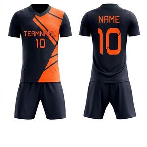 ชุดยูนิฟอร์มอเมริกันฟุตบอลสั่งทำขายส่ง พิมพ์ลายด้วยความร้อน เสื้อเจอร์ซีย์แบบยูนิเซ็กซ์ ชุดกีฬาแห้งเร็ว ระบายอากาศได้ดี สำหรับทีม - Product Image 6