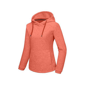 Sweat-shirt à capuche zippé en polaire, coupe ample, avec grandes poches, décontracté, à manches longues, couleur unie - Product Image 3