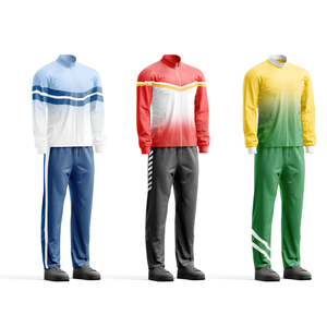 Football <b>Tracksuit</b> Training Custom Mens Adults Vintage <b>Retro</b> Baggy Full Quarter-zip Hooded Slim Loose Tapered Winter Leopard - Product Image 2