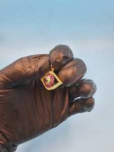 Joyería Fina Personalizada, Plata 925, Estilo Hip Hop, Letra con Incrustaciones de Diamantes, Colgante con Nombre Personalizado, Inicial, Moissanita, para Regalo - Product Image 4