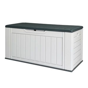 Large 158 Gallon Resin Deck Box for Outdoor Storage for Sheds & Organization - Product Image 2