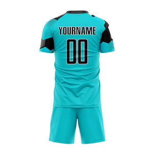 Ensembles d'uniformes de football pour hommes sur mesure de qualité supérieure, vêtements de sport respirants pour l'entraînement, maillot de football professionnel léger - Product Image 5