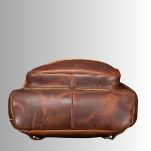 Bolso Bandolera de Cuero Marrón Genuino de Alta Calidad para Hombre - Product Image 2
