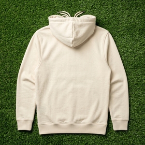 เสื้อฮู้ดโอเวอร์ไซส์ผ้าฟลีซสำหรับผู้หญิง มีกระเป๋าจิงโจ้ สไตล์ลำลอง สตรีทแวร์ รับสกรีนโลโก้ - Product Image 6