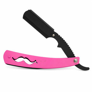 Navaja de Barbero Recta Plegable de Acero Inoxidable de un Solo Filo - Product Image 3
