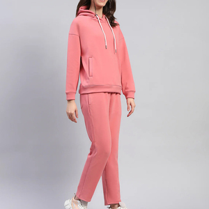 Conjunto Deportivo para Mujer, 100% Algodón, Felpa Técnica, Estilo Holgado, Dos Piezas, Alta Calidad, Nuevo Modelo, Superventas - Product Image 4