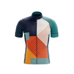 Wholesale Adults Men Custom Spandex Polyester Sublimation Cycling Sets Cycling Jersey Cycling Shorts With <b>Padding</b> - Product Image 3