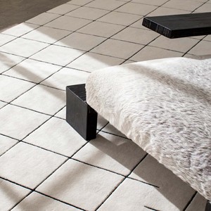 Grand White Woolen Area Rug Cubora Modern Hand Tufted Rug Premium Quality Carpet For Living Room Bedroom luxury Home Decor Rug - Product Image 4