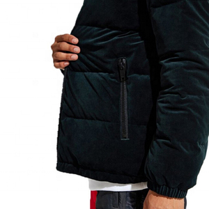Vestes d'hiver en coton matelassées pour hommes, vestes en nylon colorées pour hommes, vente en gros de vestes coupe-vent pour l'extérieur - Product Image 5