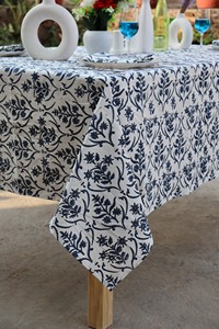 High Quality Linen <b>Tablecloth</b> Solid Color Soft Texture <b>Washable</b> and Sustainable for Dining Table Use - Product Image 6