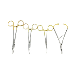 Porte-aiguilles dentaire manuel de haute qualité, forceps en acier inoxydable, outils chirurgicaux orthodontiques, certifié ISO 13485 CE, réutilisable - Product Image 4