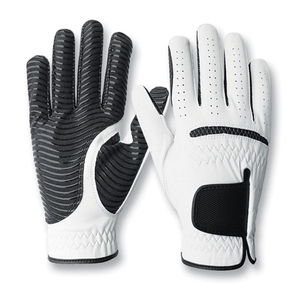 Gants de sport en cuir blanc, respirants, longueur poignet, non doublés, pour le printemps et l'été, style sportif - Product Image 3