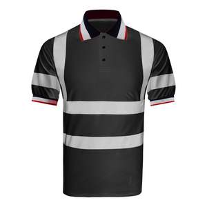 Camisetas Polo de Seguridad Reflectantes de Manga Corta para Hombre, Transpirables, de Algodón, Alta Visibilidad, Tallas Grandes, Venta al Por Mayor - Product Image 4