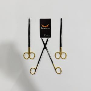 ที่จับเข็ม Crile Wood Forcep ทุกประเภท ที่หนีบห้ามเลือด Mayo Hegar Clamps Kelly Pean Mosquito Black Gold โดย Dentavex - Product Image 3