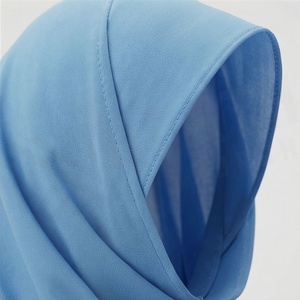 Hiyab de Chifón de Color Sólido para Mujer, Transpirable, para Uso Diario, Pañuelo Étnico de Oriente Medio - Product Image 4