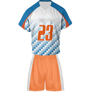 Polyester <b>Material</b> Custom Made Lacrosse Team Uniforms Digital Printing Sublimated Plus Size Waterproof Quick Dry Unisex Adult - Product Image 1