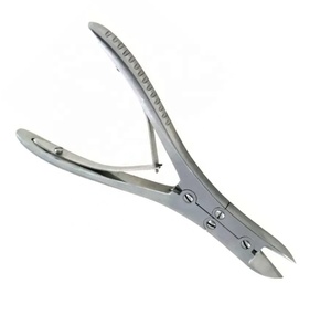 Pince de coupe d'os de Ruskin de meilleure qualité finition Dall droite Instrument chirurgical à double ressort pince de coupe d'os Liston - Product Image 3