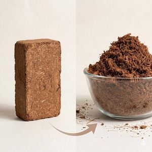 Chips de Coco, Sustrato para Orquídeas, Mezcla para Macetas de Orquídeas, Virutas de Cáscara Biodegradables para Horticultura - Product Image 2